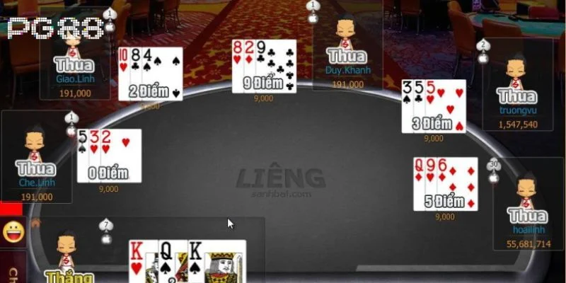Bài Liêng Online PG88: Chỉ Dẫn Lối Chơi Dành Cho Tân Thủ 3 Chơi liêng PG88 rất đơn giản, dễ tiếp cận.