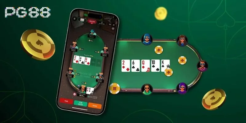 Poker PG88 là tựa game được nhà cái PG88 tổ chức cá cược đầy sôi động.