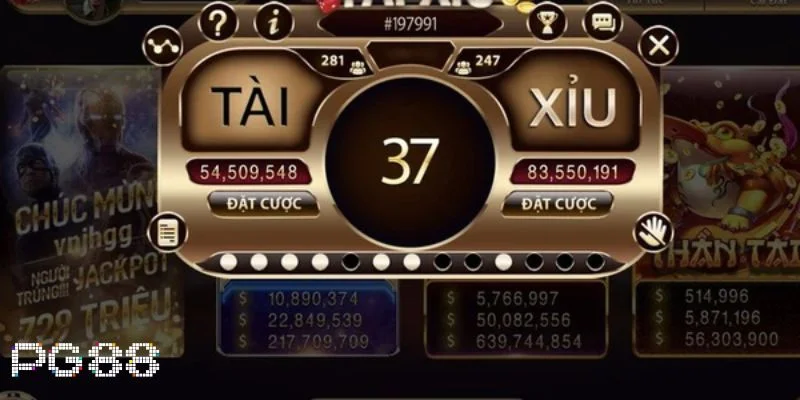 Game cá cược tài xỉu online PG88 là thể thức chơi đáng mong đợi.